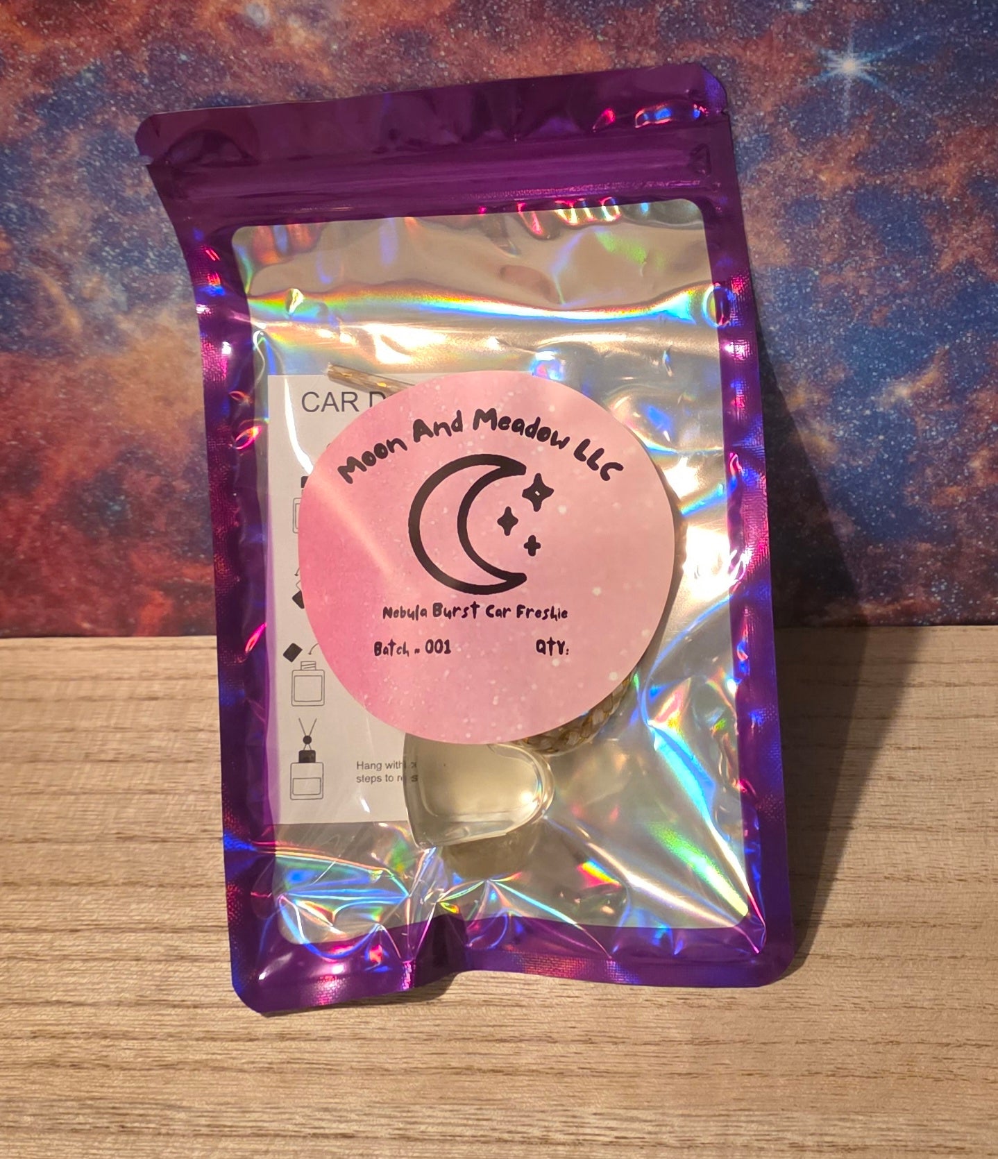 Nebula Burst Car Freshie