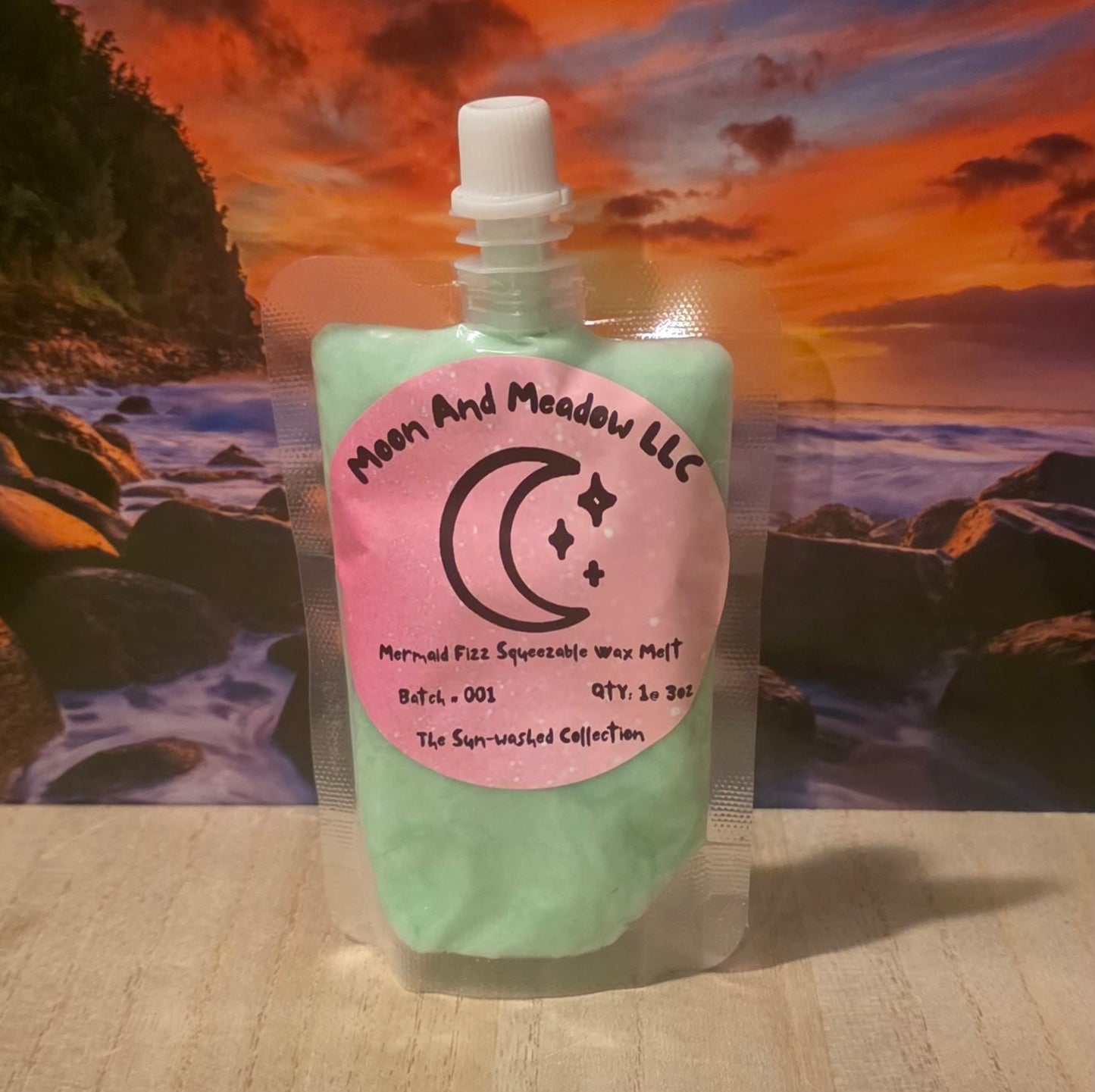 Mermaid Fizz Squeezable Wax Melt 3OZ