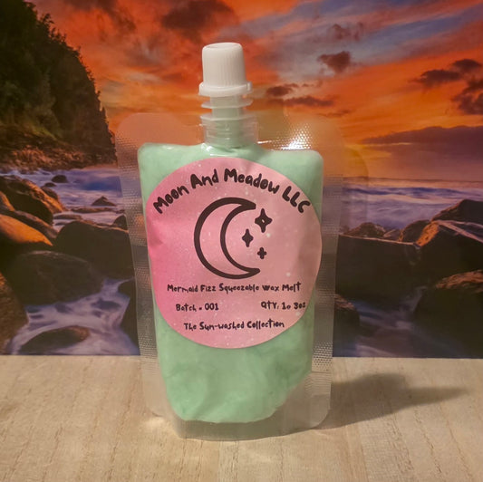 Mermaid Fizz Squeezable Wax Melt 3OZ