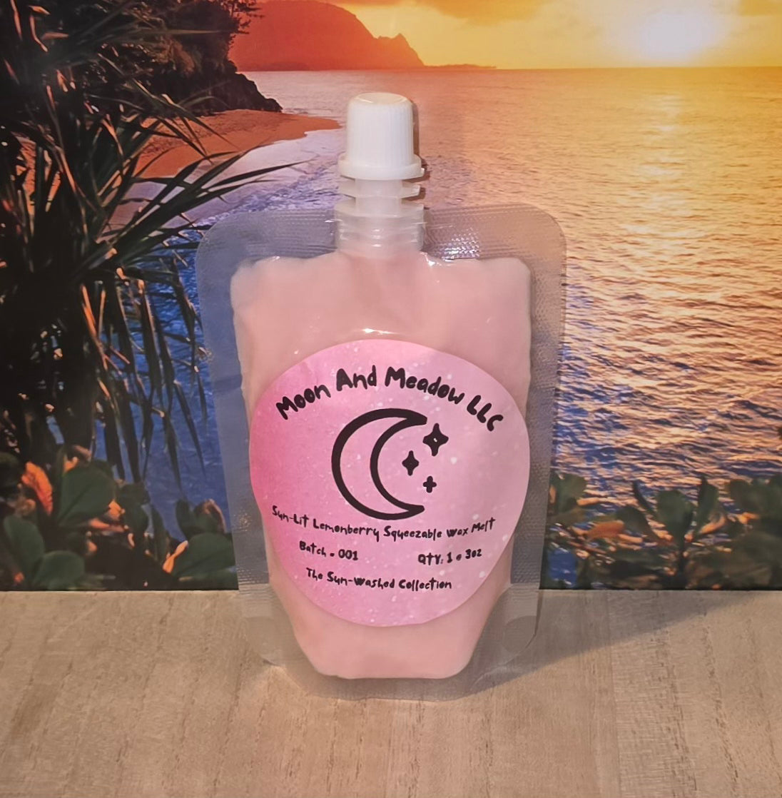 Sunlit Lemonberry Squeezable Wax Melt 3OZ