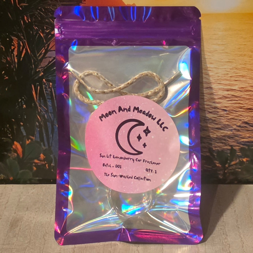 Sun Lit Lemonberry Car Freshener